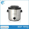 Haushalte rostfreier Stahl Mini Electric Fryer --- 1,5 l